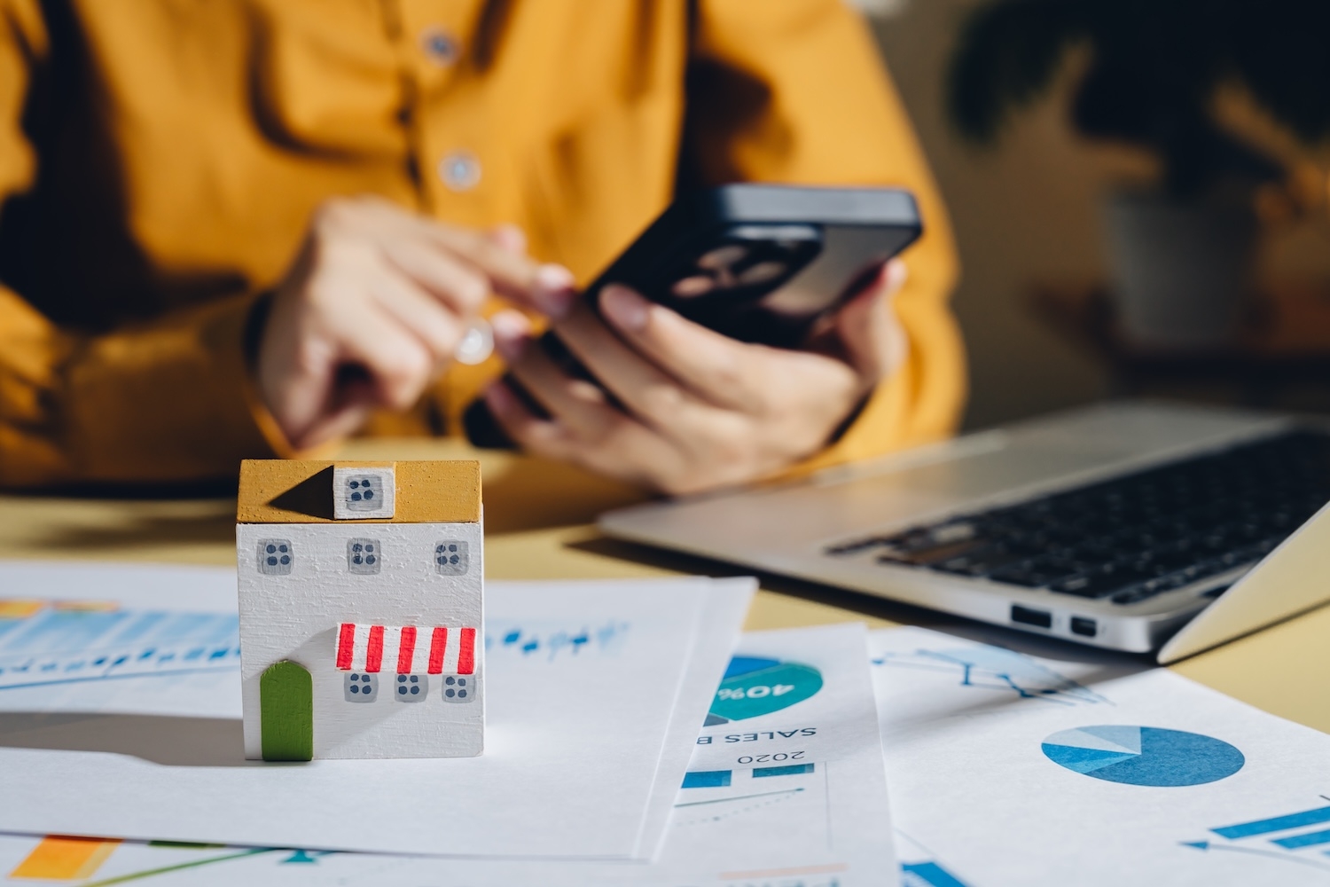 Family reviewing small estate probate procedures in California